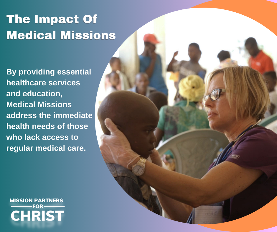 The Impact of Medical Missions: By providing essential healthcare services and education, medical missions address the immediate meeds of those who lack access to regular medical care.